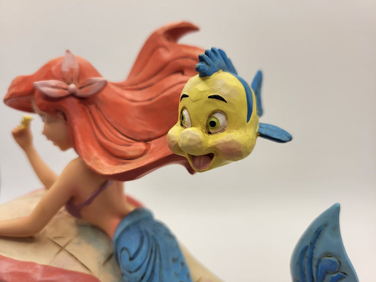 The Nervous Fish Who Makes Ariel Braver: Flounder’s Role in a Disney Collection