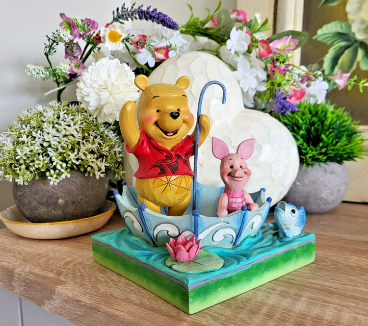 Winnie the Pooh Disney Traditions Figurines for Soft Hundred Acre Wood Displays