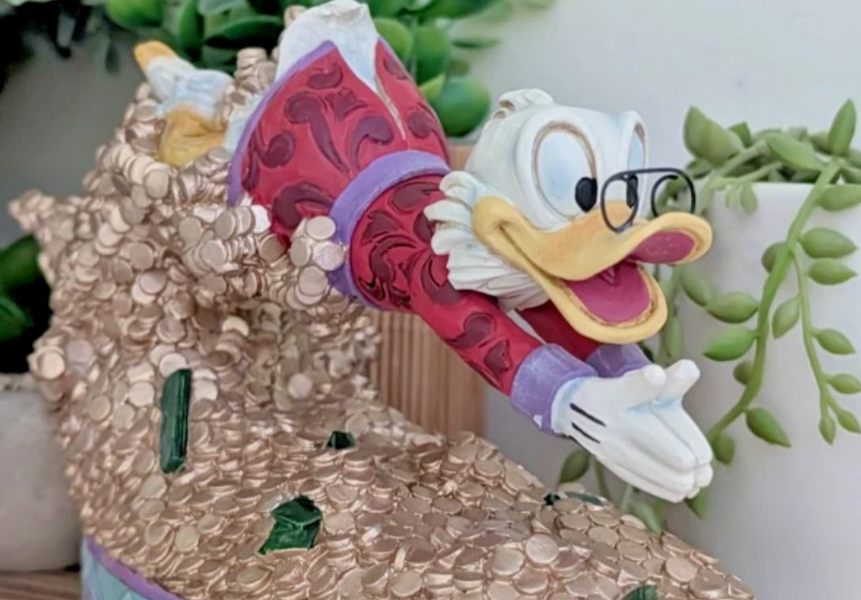 Disney Traditions Fact File Scrooge McDuck – Treasure Dive (4046055)