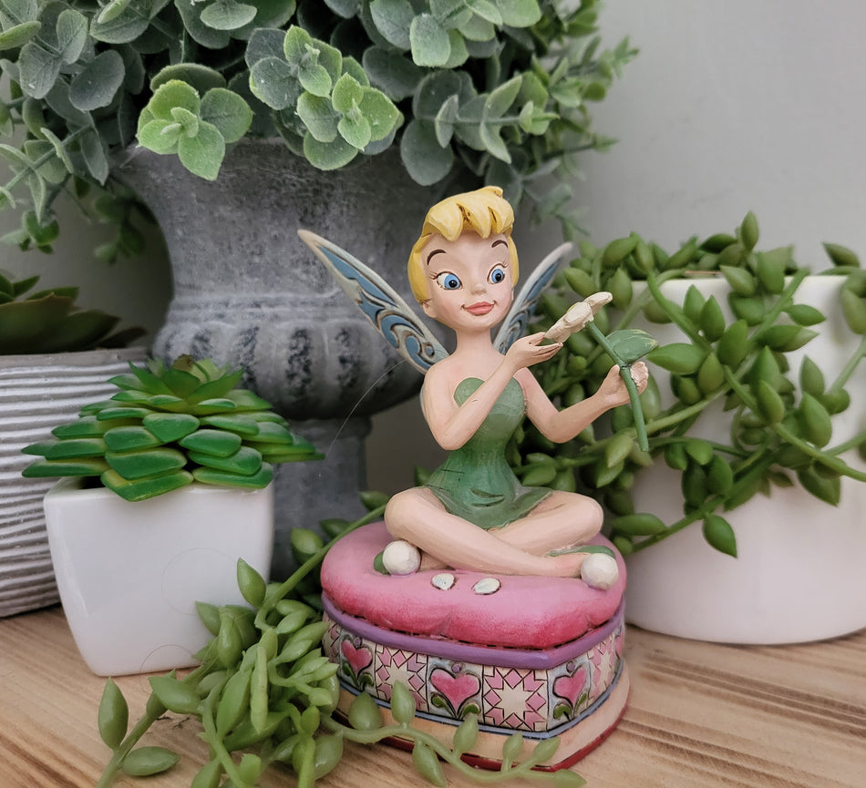 Disney Traditions Tinkerbell 'He Loves Me' Figurine - Jim Shore 4031478