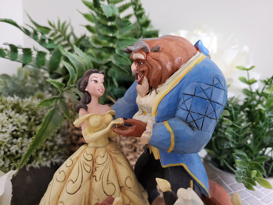 Beauty & The Beast Tale As Old As Time Figurine - 4031487