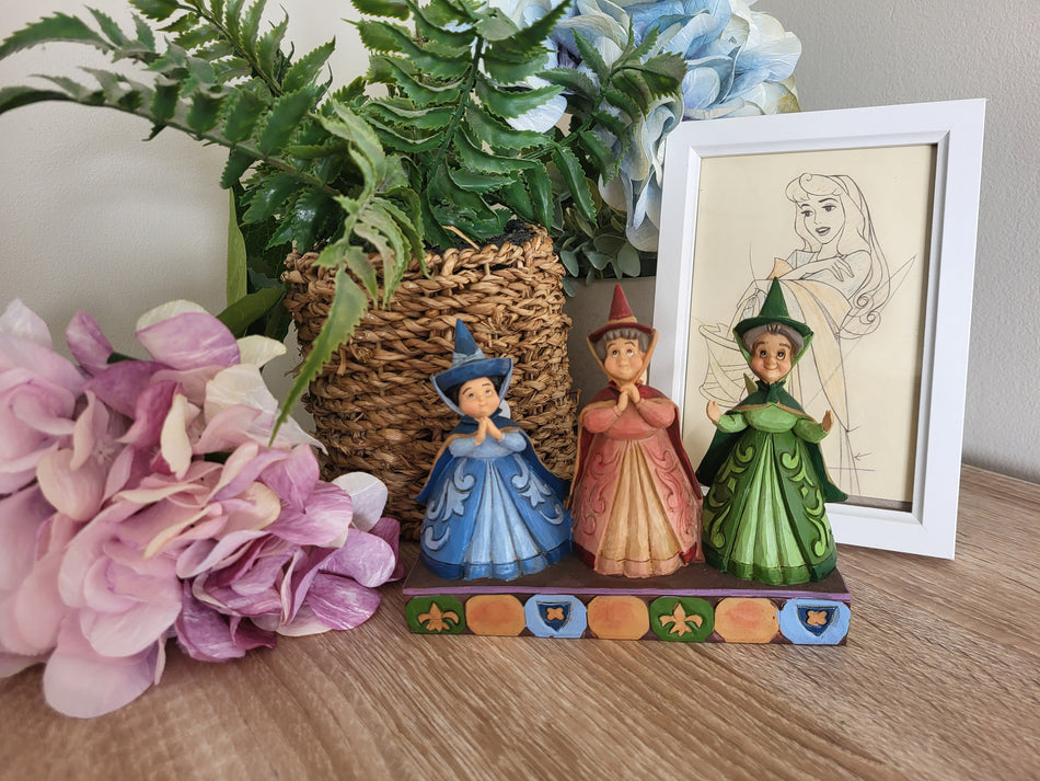 Disney Traditions 3 Faires Figurine - Jim Shore 4059734