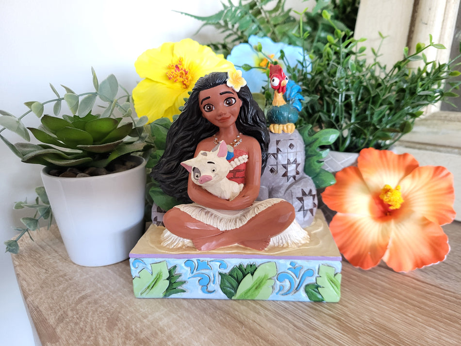 Disney Traditions Moana Collectable Figurine - Jim Shore 6008078