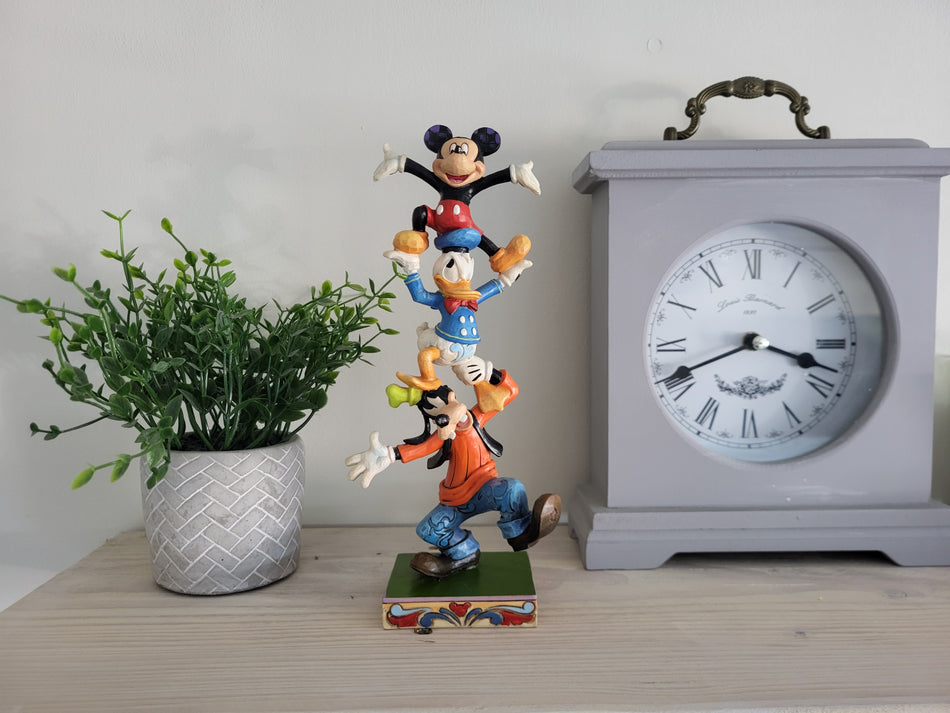 Disney Traditions Mickey, Donald & Goofy Collectable Figurine - Jim Shore 4055412