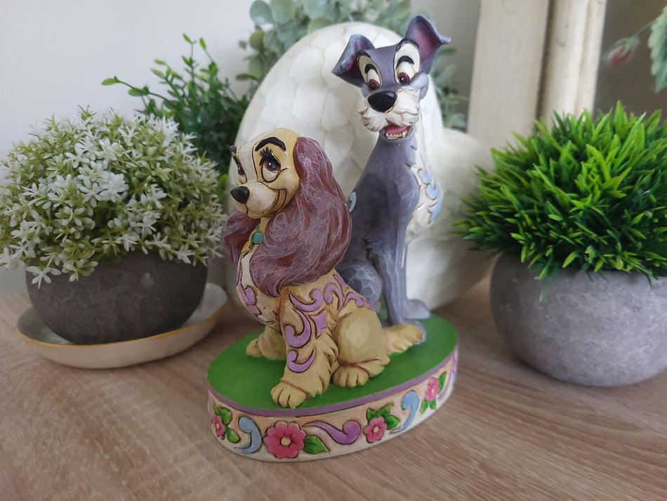 Disney Traditions Lady And The Tramp Figurine - Jim Shore 4046040