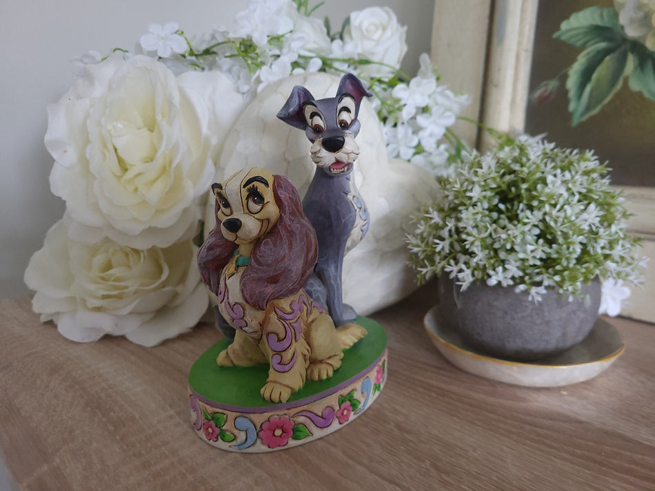 Disney Traditions Lady And The Tramp Figurine - Jim Shore 4046040
