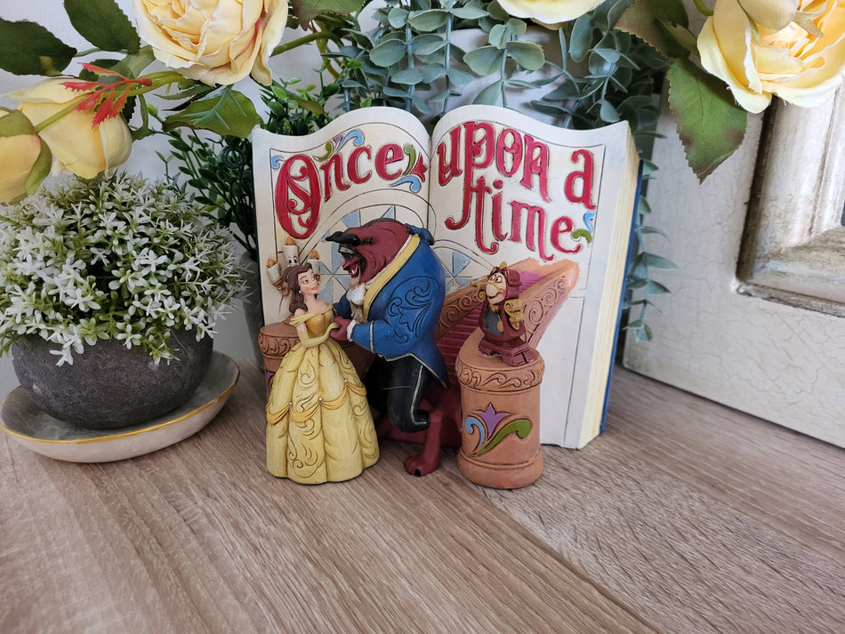 Disney Traditions Belle & The Beast Collectable Figurine - Jim shore 4031483