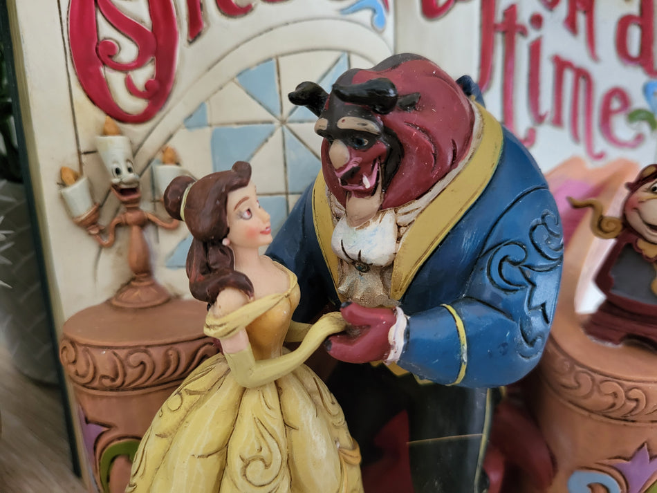 Disney Traditions Belle & The Beast Collectable Figurine - Jim shore 4031483