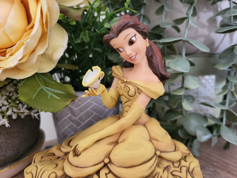 Disney Traditions Belle & Chip Figurine - Jim Shore 4037513