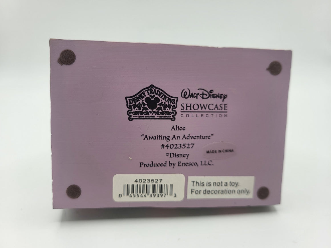 Disney Showcase Alice In Wonderland Figurine Awaiting An Adventure Ornament12