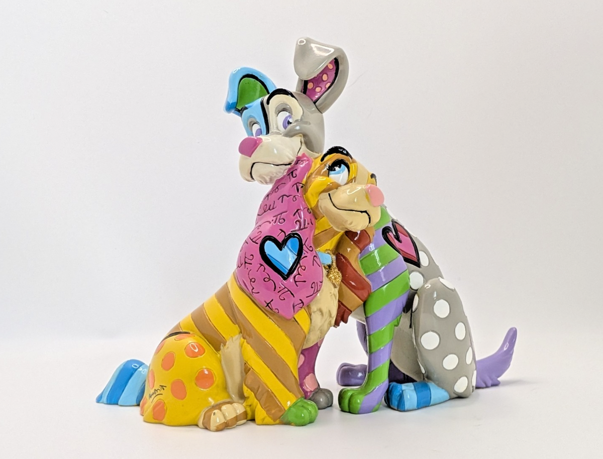 Disney Britto Lady and the Tramp 4046355 pop art figurine - view 15