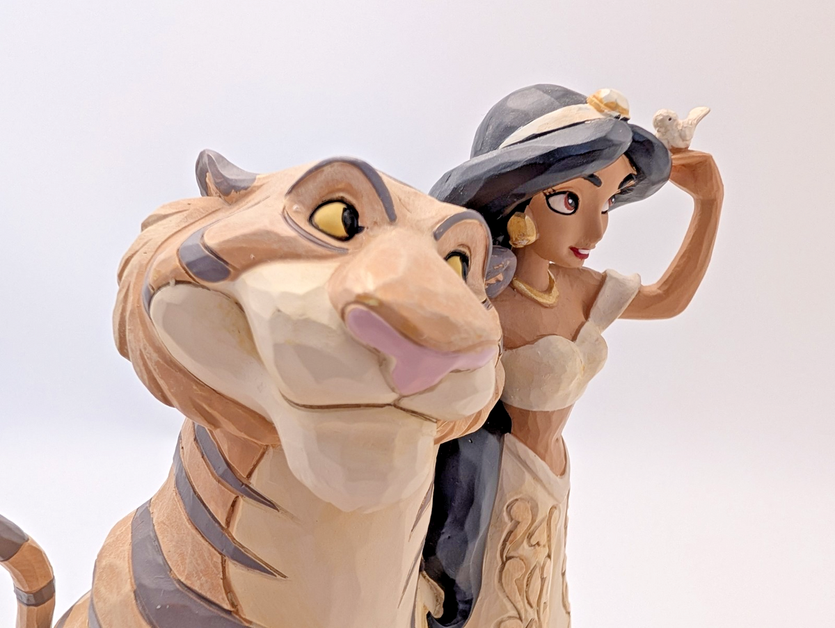 Disney Traditions Jasmine & Rajah Wondrous Wishes Aladdin Figurine Jim Shore13