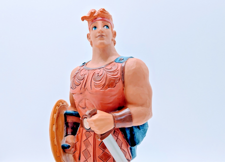 Disney Traditions Hercules Mythic Hero 4055406 unboxed figurine - full display view