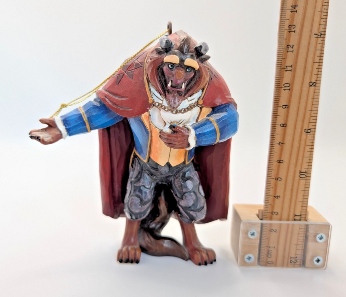 Disney Traditions Beast hanging ornament A21425 boxed - front of original box