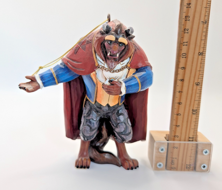 Disney Traditions Beast hanging ornament A21425 boxed - front of original box