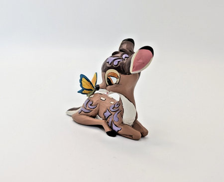 Disney Traditions Showcase Bambi With Butterfly Mini Figurine Jim Shore Boxed5