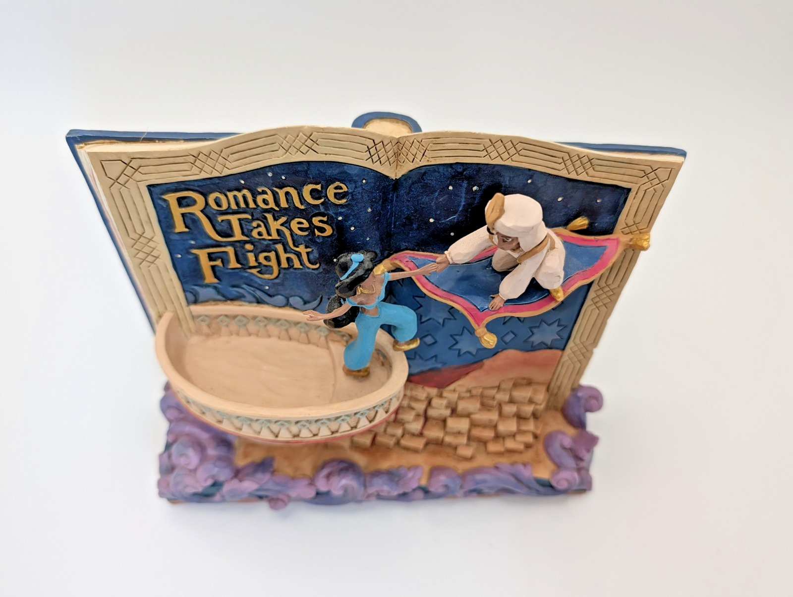 Disney Traditions Showcase Aladdin Figurine Jasmine Romance Takes Flight J Shore15