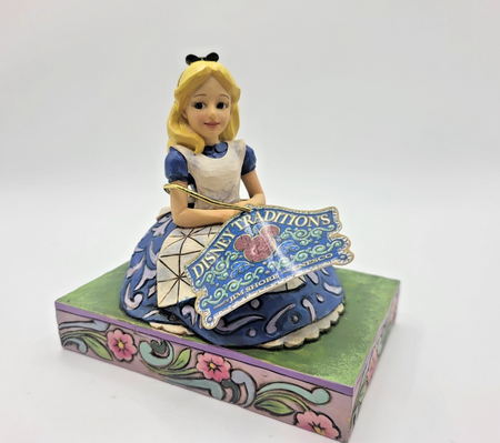 Disney Showcase Alice In Wonderland Figurine Awaiting An Adventure Ornament2