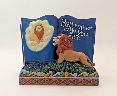 Disney Traditions Storybook Lion Kind Remember Who You Are Figurine Simba Shore3