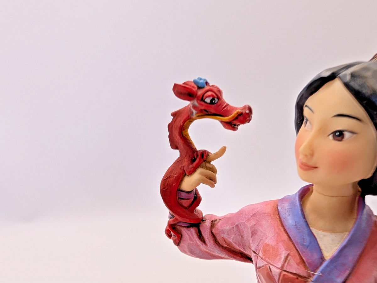 Disney Traditions Mulan and Mushu Determined and Tough 4037510 – front view
