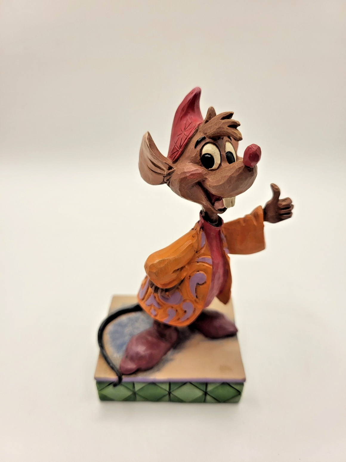 Disney Traditions Jaq Figurine Cinderella - Jim Shore Thumbs Up Boxed Ornament3