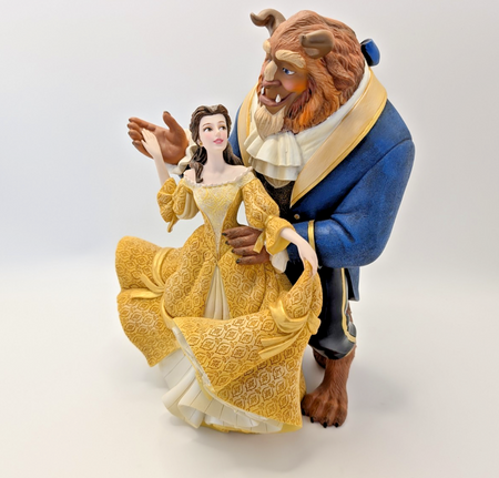 Alternate view of Disney Showcase Belle and Beast deluxe figurine 6006277
