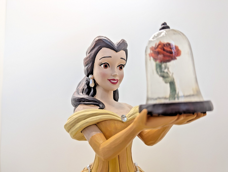 Disney Traditions Belle A Rare Rose Deluxe 6009139 – detail and condition photograph 14