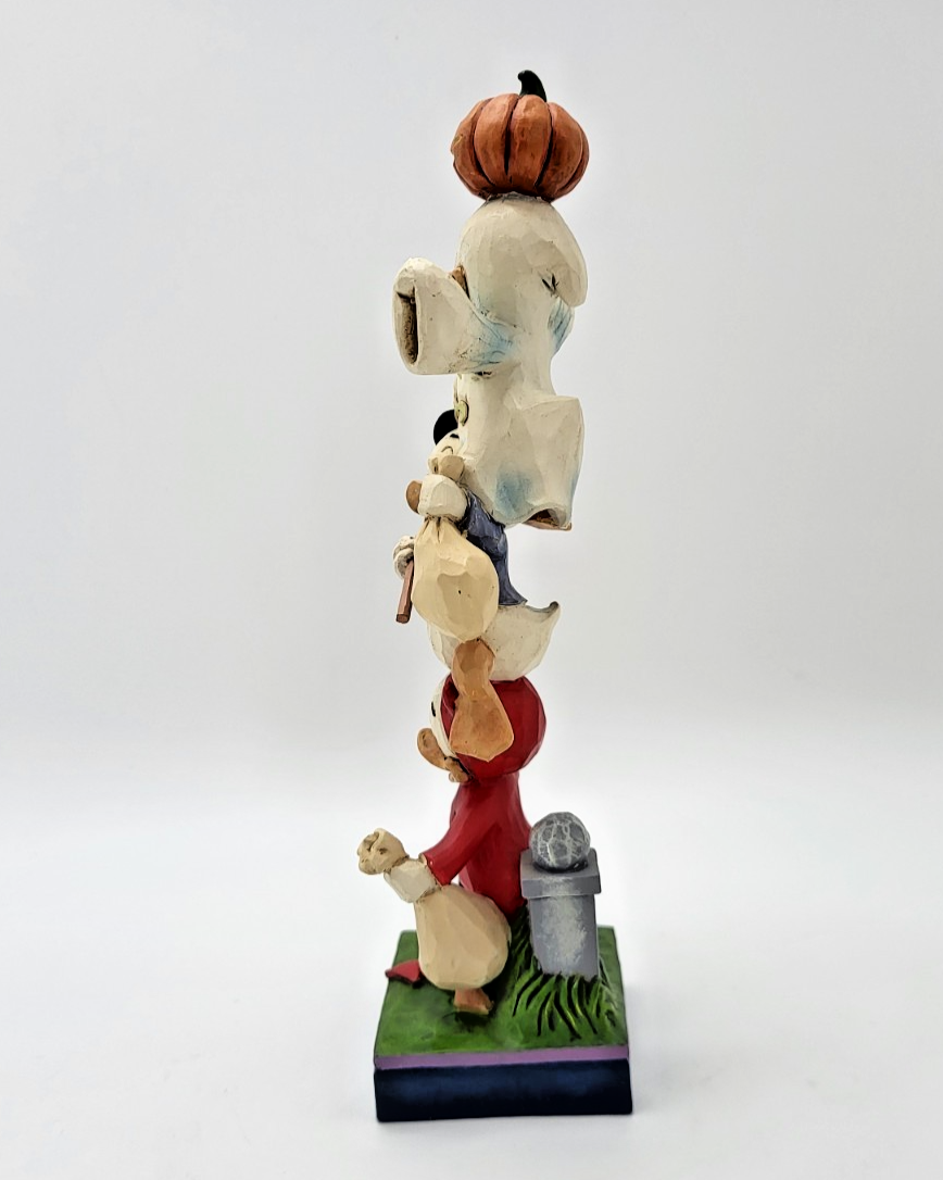 Disney Traditions Teetering Trick-or-Treaters Figurine Halloween Ornament Shore5