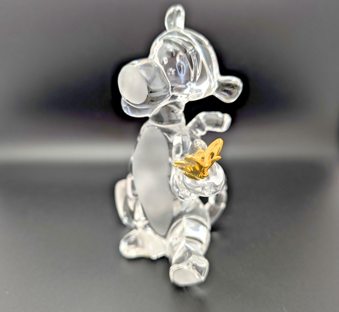 Lenox Disney Tigger crystal figurine 6114516 with gold-plated butterfly - view 3