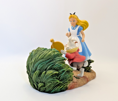 Disney Enchanting Collection Alice and White Rabbit Mr Rabbit Wait figurine photo 9