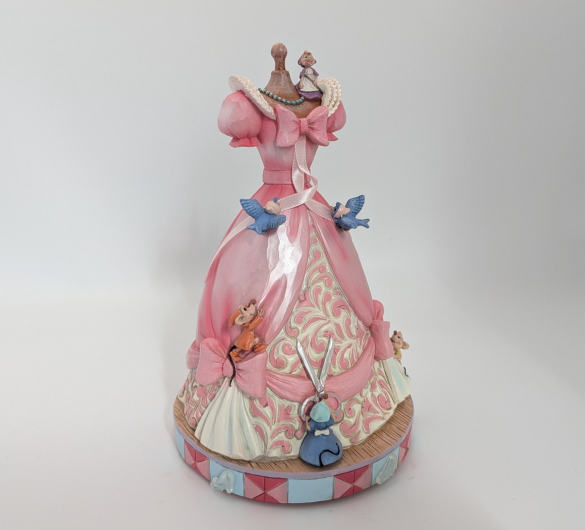 Disney Traditions Cinderella A Dress for Cinderelly Musical 6016340 by Jim Shore - Boxed - product view 8