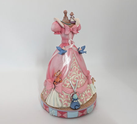 Disney Traditions Cinderella A Dress for Cinderelly Musical 6016340 by Jim Shore - Boxed - product view 8