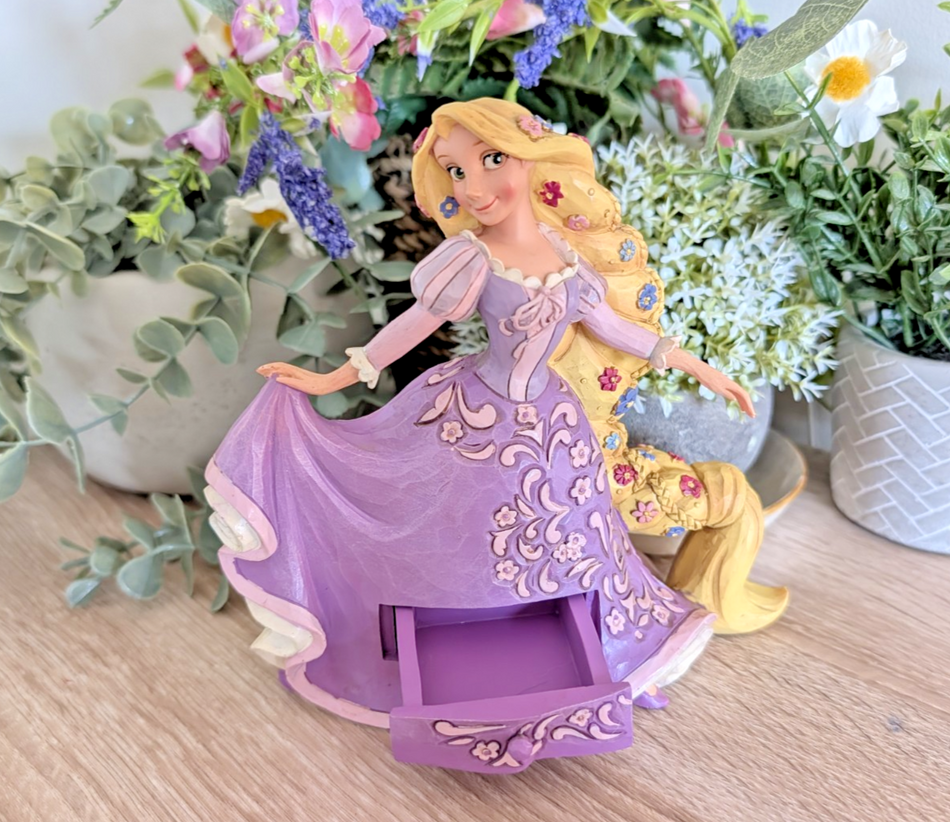 Disney Traditions Rapunzel Treasure Keeper A29504 by Jim Shore for Enesco