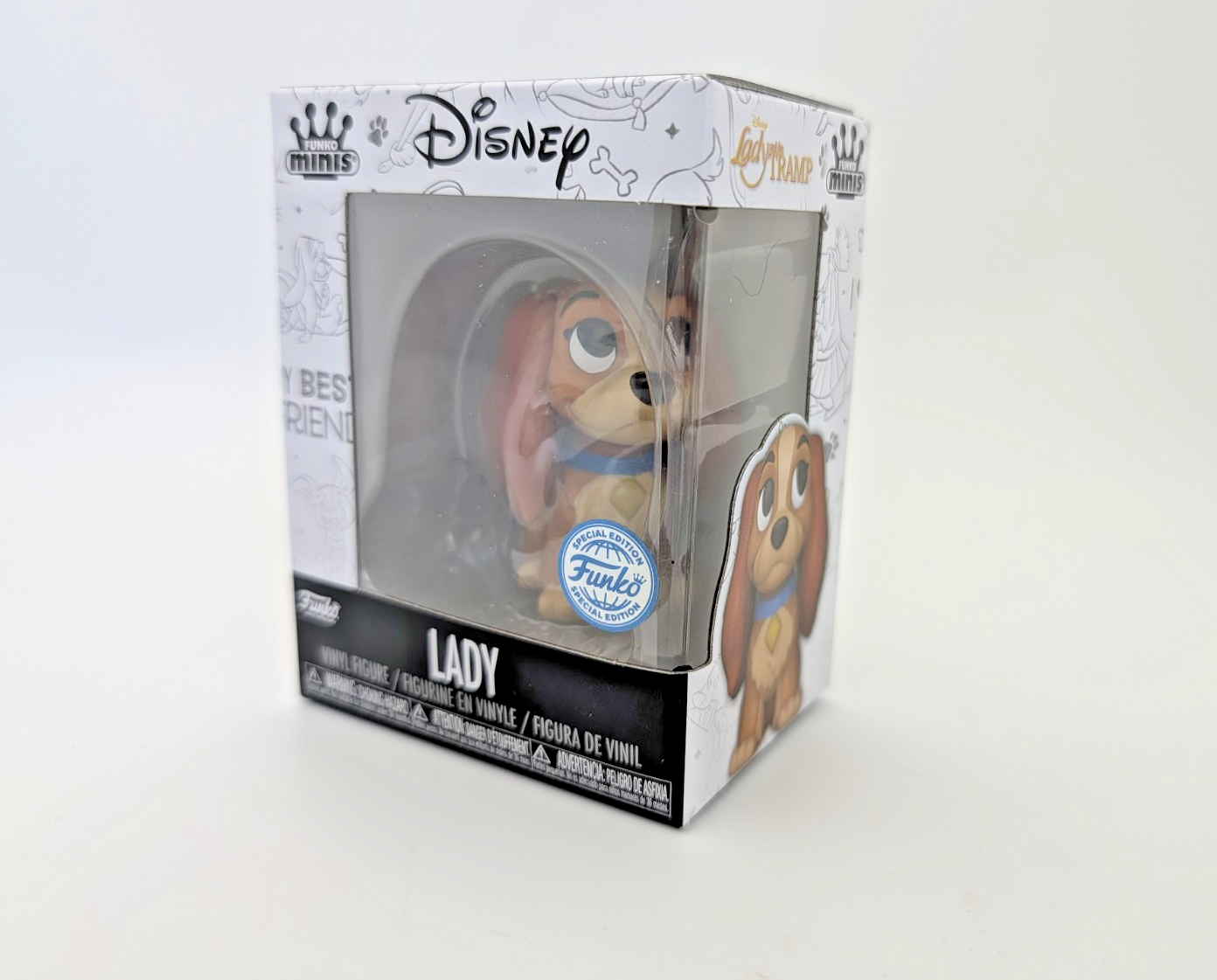 Disney Funko Minis Lady Lady and the Tramp vinyl figure photo 2