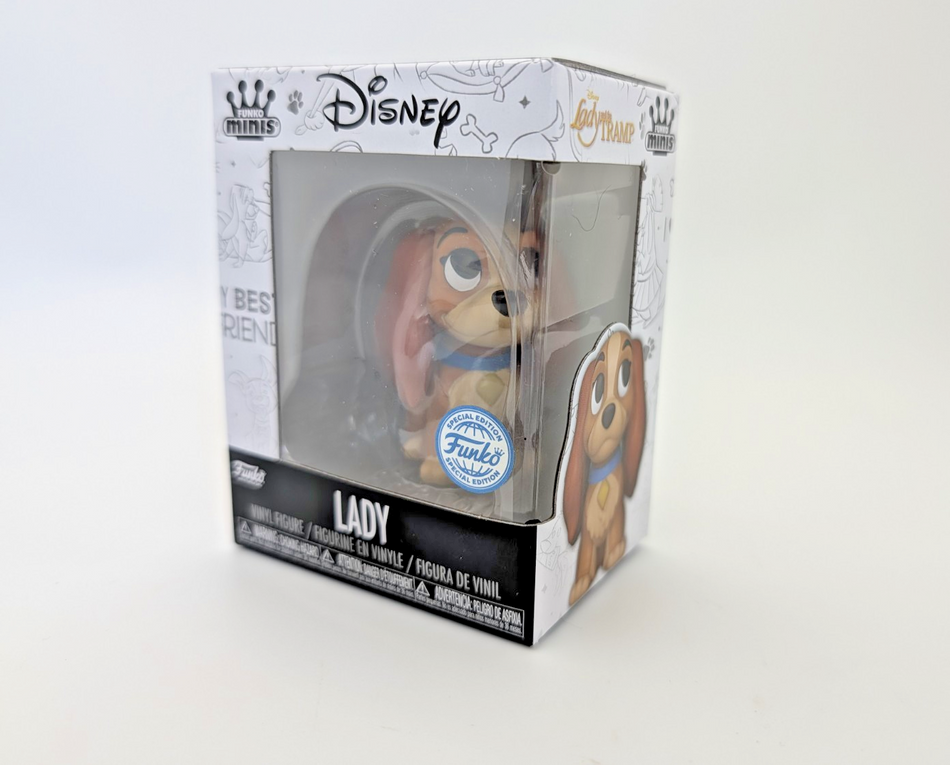 Disney Funko Minis Lady Lady and the Tramp Vinyl Figure Boxed