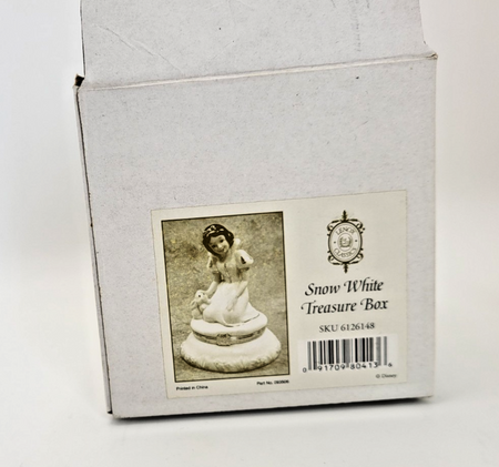 Lenox Disney Snow White Treasure Trinket Box 6126148 COMPLETE Boxed COA - Rare15