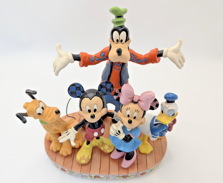 Alternate view of Disney Traditions The Gang's All Here 4056752 Mickey and Friends figurine