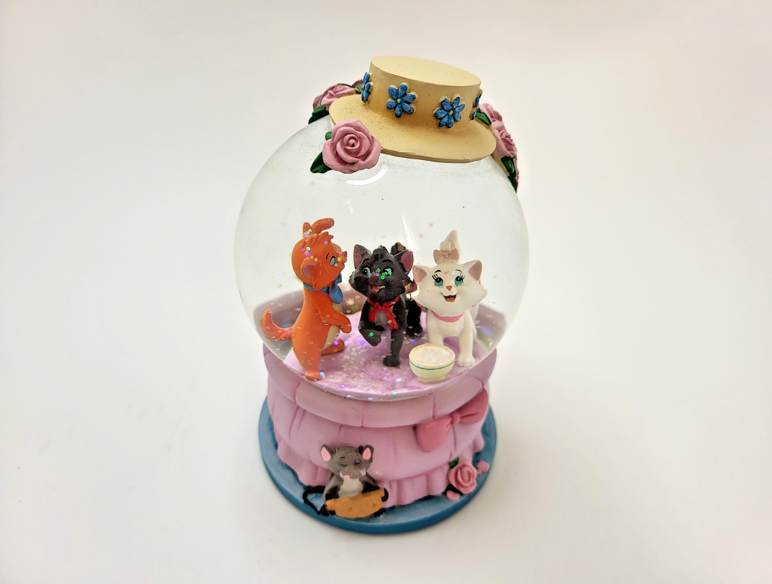 Disney Aristocats Snowglobe Disneyland Paris Exclusive Aristocats Kittens Marie13