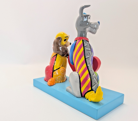 Disney Britto Lady and the Tramp 6008528 unboxed figurine - maker mark