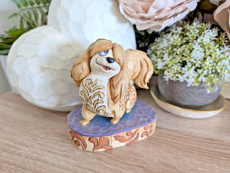 Disney Traditions Showcase Flirtatious Peg Figurine Lady & Tramp Jim Shore Boxed1