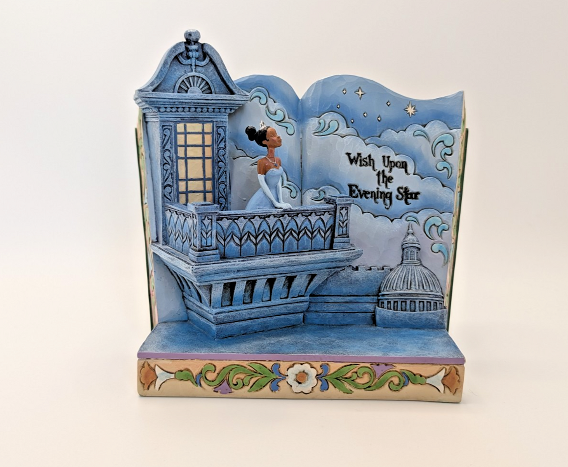 Disney Traditions Showcase Wish Upon The Evening Star Figurine Tiana Princess3