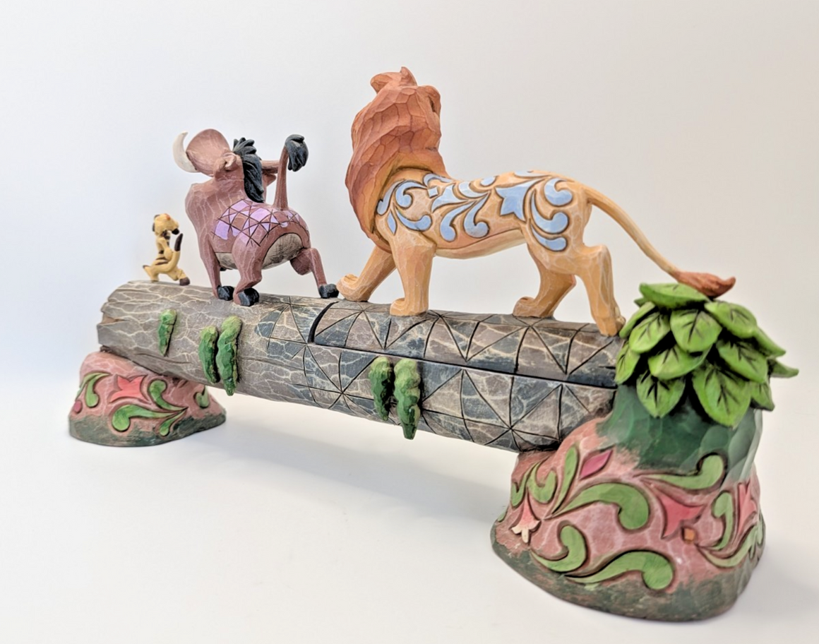 Disney Traditions Lion King Carefree Camaraderie 4057955 by Jim Shore - Boxed with Tag - product view 11