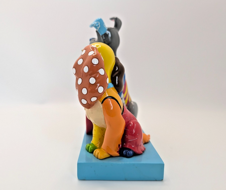 Disney Britto Lady and the Tramp 6008528 unboxed figurine - character face detail