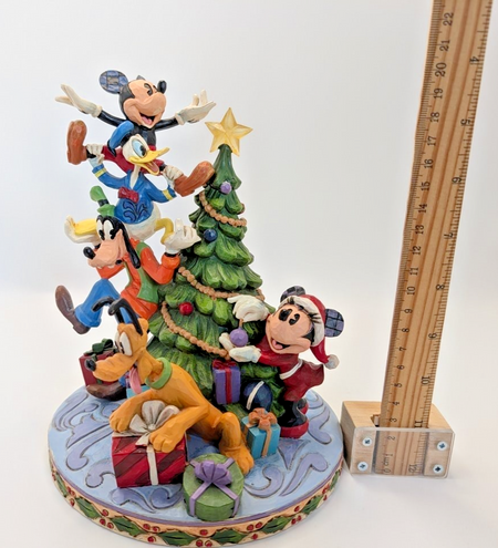 Disney Traditions Mickey and Friends Merry Tree Trimming 6008979 – right-side view