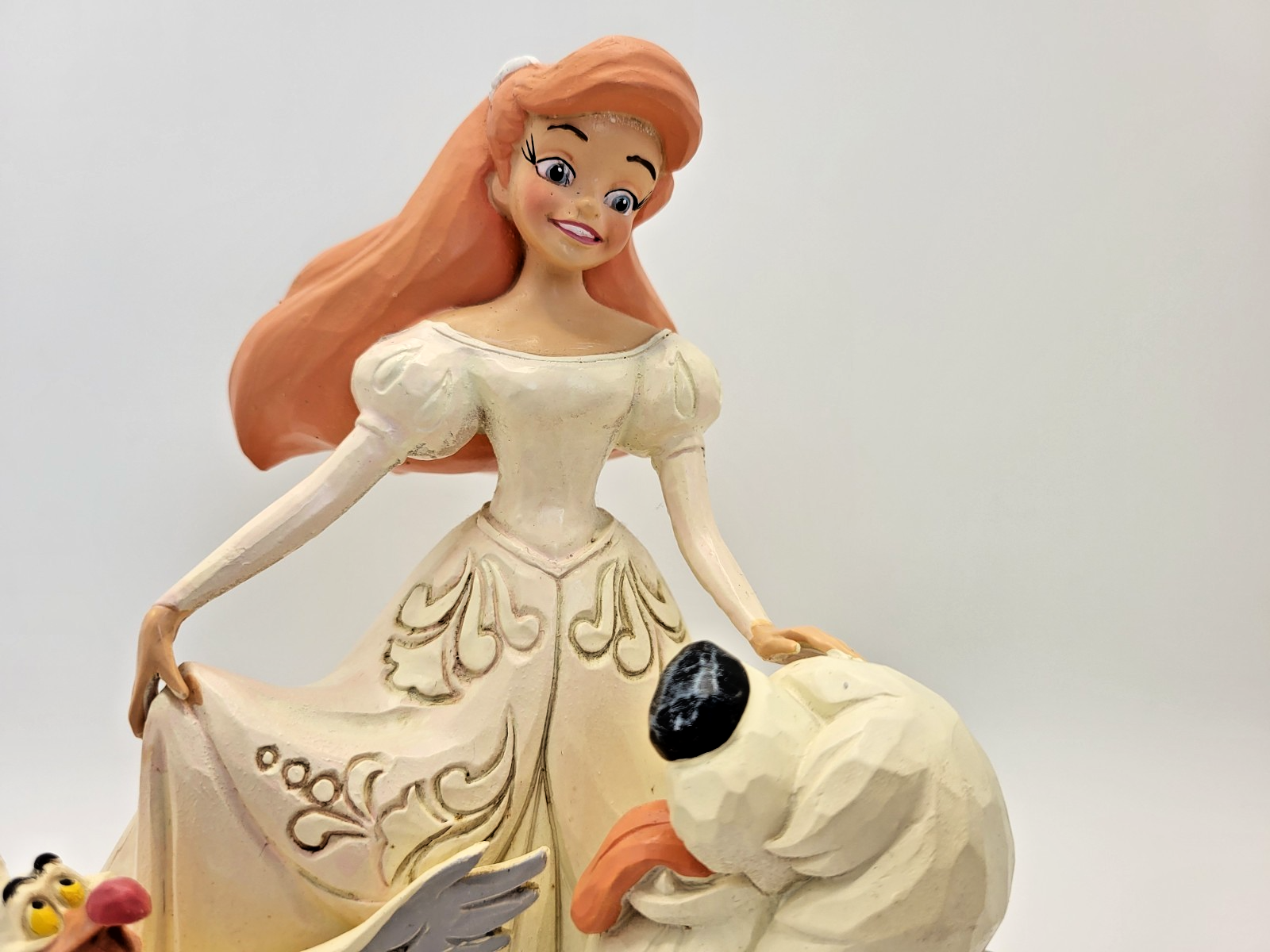 Disney Traditions Ariel Figurine Spirited Siren The Little Mermaid Max & Scuttle16
