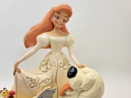 Disney Traditions Ariel Figurine Spirited Siren The Little Mermaid Max & Scuttle16