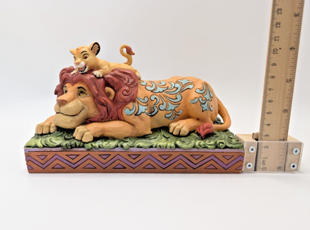 Disney Traditions Simba and Mufasa A Father's Pride figurine photo 14