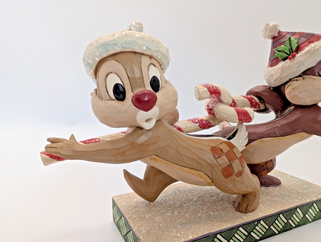 Disney Chip & Dale Candy Cane Caper Christmas Figurine 4051975 Jim Shore9