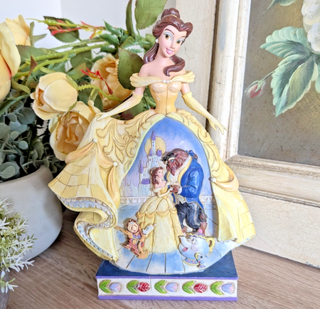 Disney Traditions Belle Moonlit Enchantment 4010021 Royal Gown by Jim Shore - Boxed with Tag - product view 1