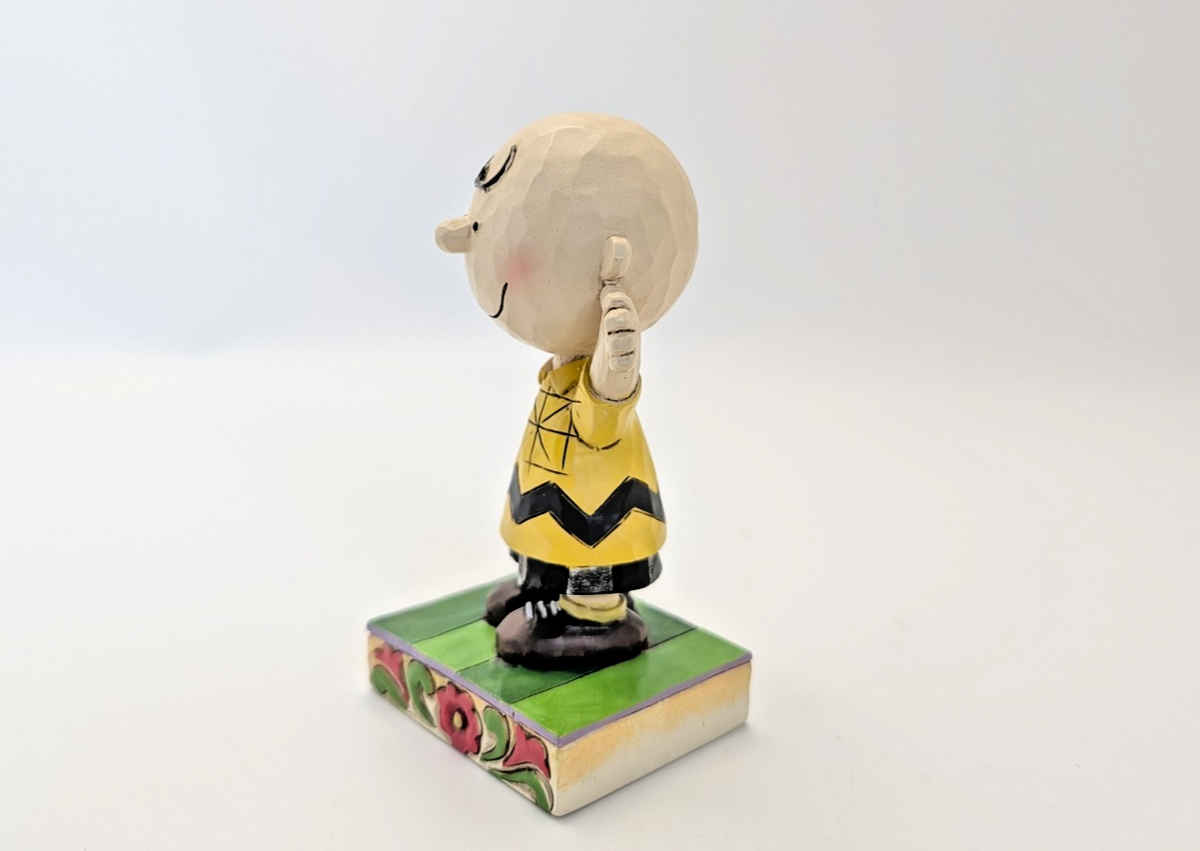Jim Shore Peanuts Good Man Charlie Brown 4044676 by Enesco - Retired Unboxed Figurine - product view 4